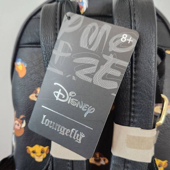 Loungefly Disney Lion King Backpack NWT Disney Lion King Black Backpack - Picture 7 of 10